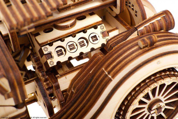 Model mechaniczny Roadster VM-01 UGEARS 70052