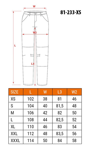 Spodnie robocze DENIM NEO Tools 81-233-M