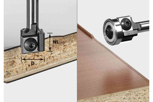 Frez z płytkami S8 HW D19 12x12 KL OFK Festool 499806