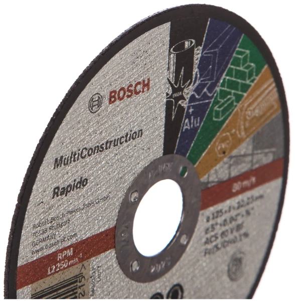 Tarcza tnąca Bosch Rapido Multi Construction 125mm