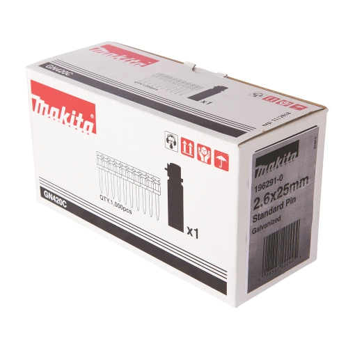 Gwoździe do betonu 2,6x25 mm Makita 196291-0