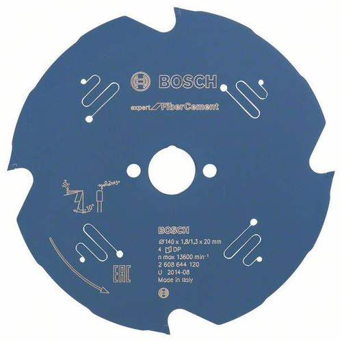 Ostrze do piły tarczowej Expert for Fibre Cement 140x20 Bosch 2608644120