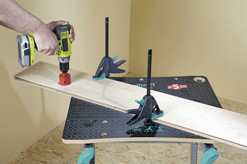 Ścisk do stołów Wolfcraft PRO 65-150-W