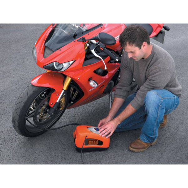 Kompresor samochodowy 12V/230V Black Decker ASI300-QS