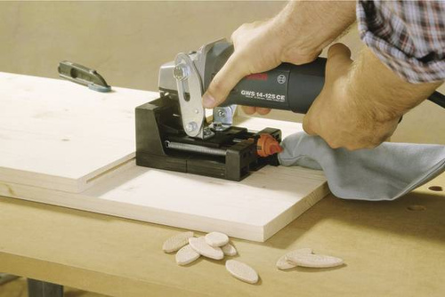 Przystawka frezarska do szlifierek - lamelownica 2920000 WOLFCRAFT