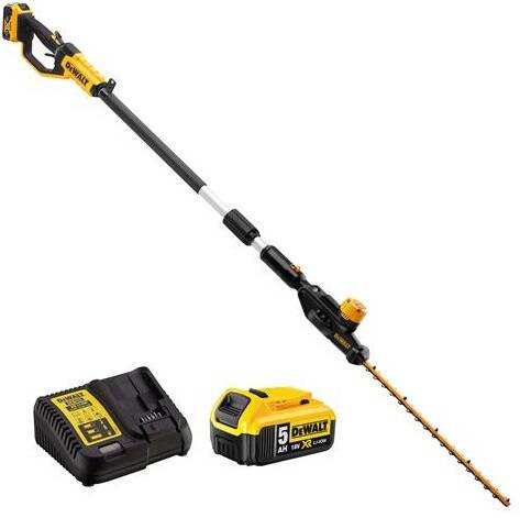 Nożyce do żywopłotu na wysięgniku Dewalt DCMPH566P1