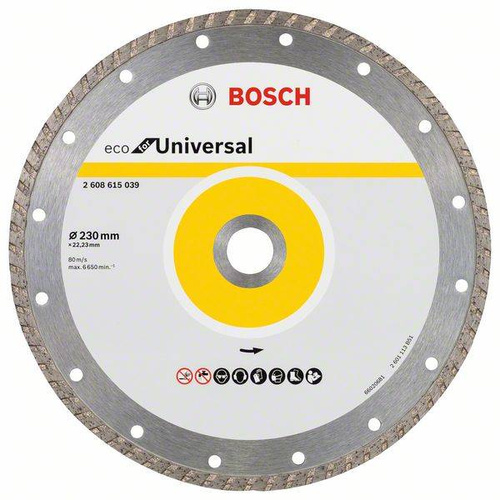 Diamentowa tarcza tnąca ECO for Universal 230x22,23x3,0 Bosch 2608615039