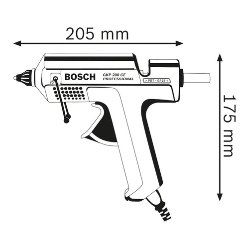 Pistolet do kleju na gorąco Bosch GKP 200 CE