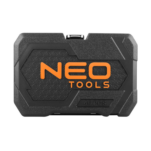 Klucze nasadowe NEO Tools 1/4'' zestaw 46szt. 10-004
