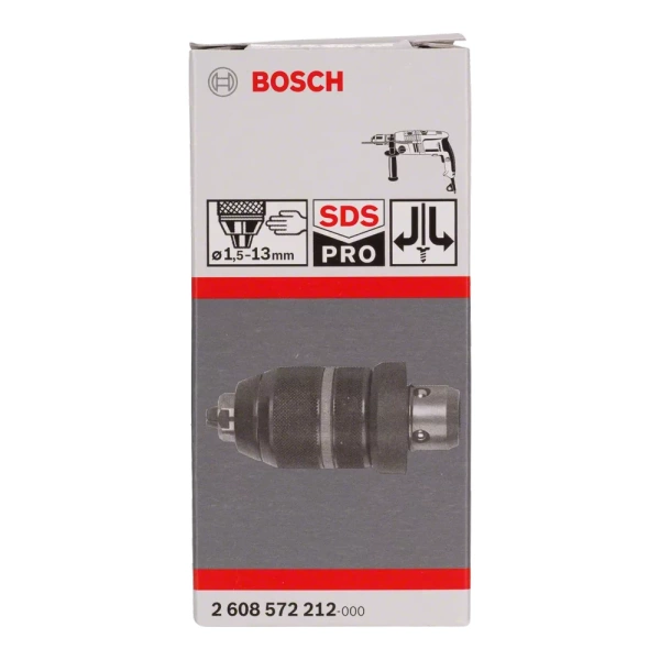 Szybkozaciskowy uchwyt wiertarski z adapterem Bosch 2608572212