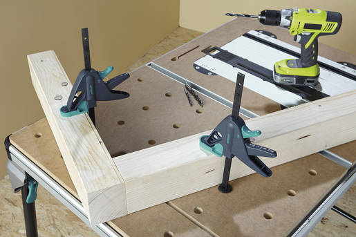 Ścisk do stołów Wolfcraft PRO 65-150-W