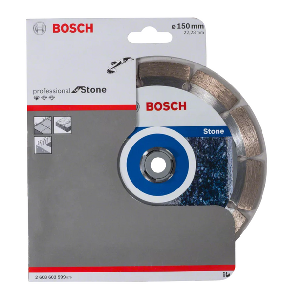 Diamentowa tarcza tnąca 150 mm do kamienia 2608602599 Bosch