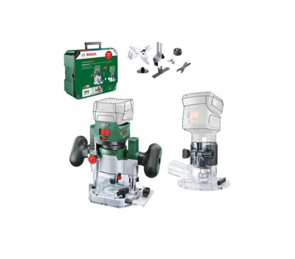 Frezarka Bosch AdvancedTrimRouter 18V-8 Combi-Set 06039D5002