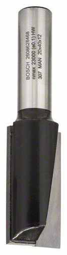 Frez prosty, 12 mm, D1 20 mm, L 40 mm, G 81 mm Bosch 2608628468