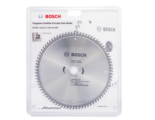 Tarcza Eco for Aluminium do pił kątowych 250x30 Bosch 2608644393