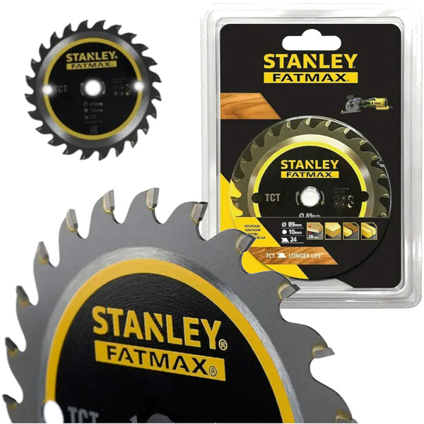 TARCZA PILARSKA DO DREWNA 89x10MM 24Z STANLEY STA10410-XJ