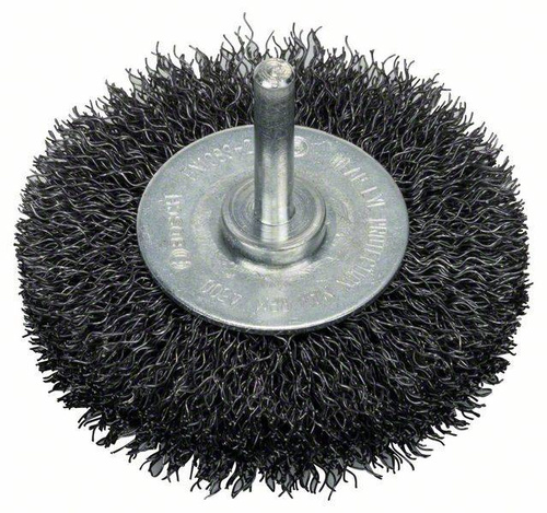 Szczotka tarczowa z drutu falistego 75 × 0,3 mm stalowa Bosch 2608622053