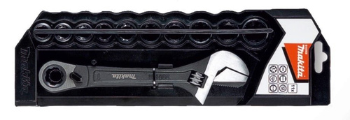 Klucz nasadowy z kompletem nasadek Makita B-65458 10 szt.