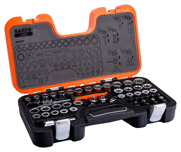Zestaw nasadek przelotowych Bahco S530T