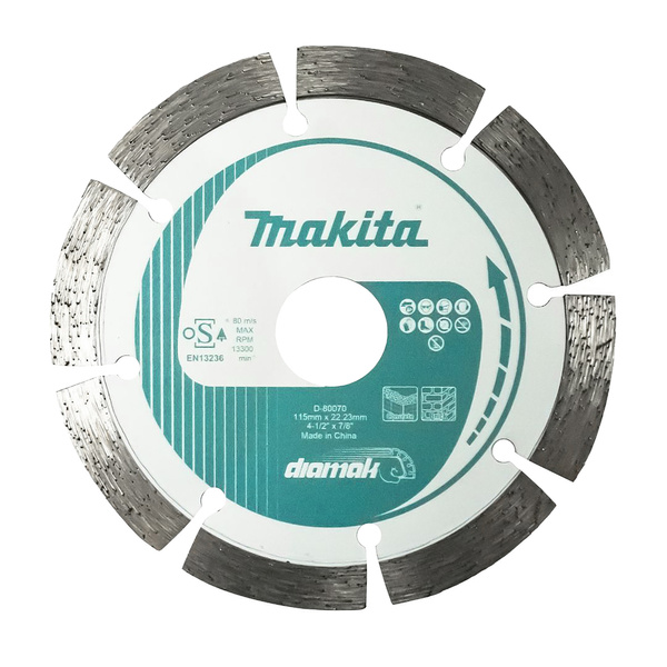 Tarcza diamentowa Makita do cięcia betonu 115 x 22,23 mm D-80070
