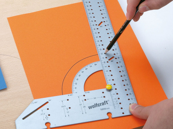 Kątownik uniwersalny 200 x 300 mm WOLFCRAFT 5205000