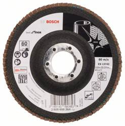 Listkowa tarcza szlifierska X581, Best for Inox 115x22,23x60 Bosch 2608608264