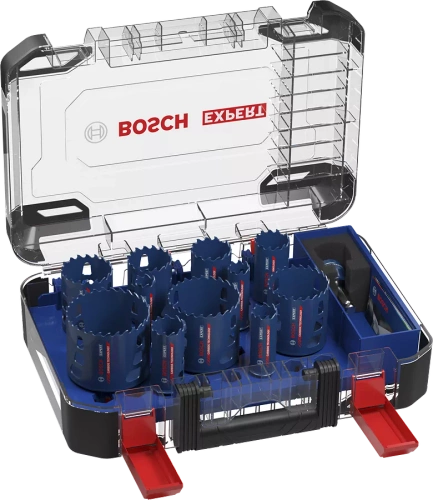 Zestaw pił otwornic Bosch EXPERT Tough Material 20-76 mm, 14 szt. 2608900448