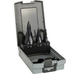 Zestaw 3 szt. wierteł stopniowych do metalu Bosch 2608588069 - zestaw 3 sztuk