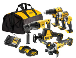 Zestawy elektronarzędzi Dewalt DCK607M2-QW