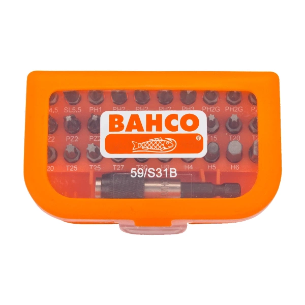 Zestaw bitów 1/4" Bahco 59/S31B-IP 