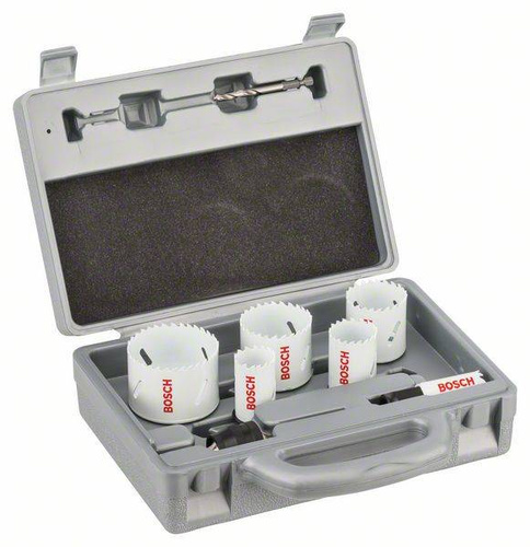 Zestaw pił otwornic Progressor dla elektryków, 9 elementów, 22–64 mm Bosch 2608584666