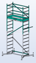 ClimTec Krause 710130 Aluminiowe rusztowanie - 1 kondygnacja