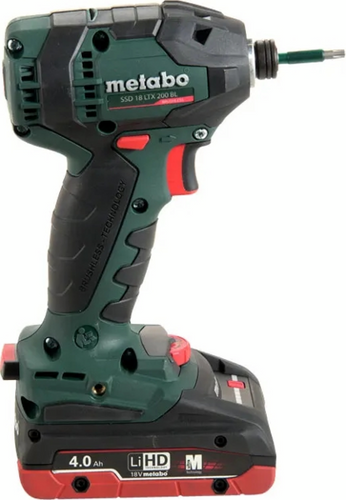 Zakrętarka udarowa Metabo SSD 18 LTX 200 BL (602396800)