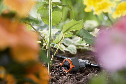 Regulowany kroplownik rzędowy z kompensacją ciśnienia 5szt. Micro-Drip-System GARDENA 08317-29