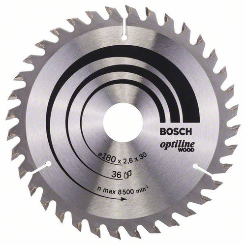 Tarcza pilarska Optiline Wood 180x30 Bosch 2608640609