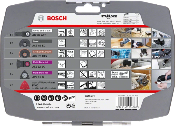 Zestaw brzeszczotów Bosch 2608664624