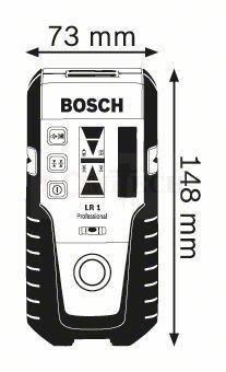 Bosch LR1 Odbiornik do laserów obrotowych