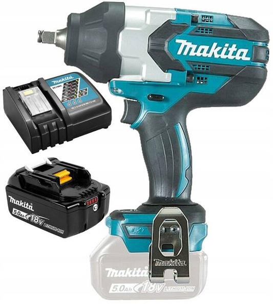 Klucz udarowy Makita DTW1002 z akumulatorem i ładowarką