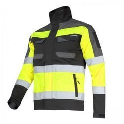Kurtka ostrzegawcza S Lahti PRO L4041101 SLIM FIT żółta