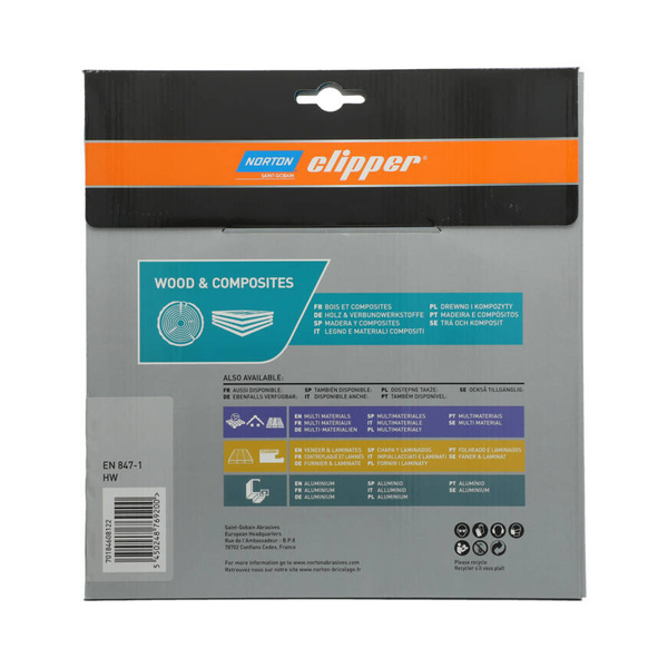 Tarcza TCT do drewna 300x30 60Z Norton Clipper 70184608122