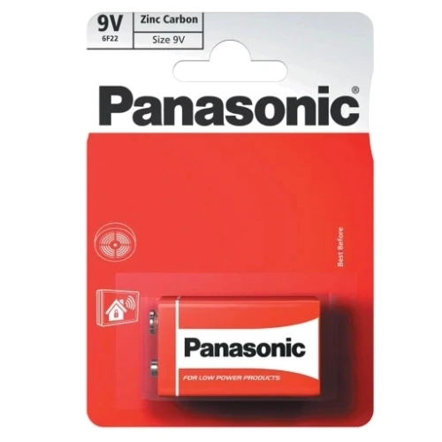 Bateria 9V Panasonic 6F22/R9