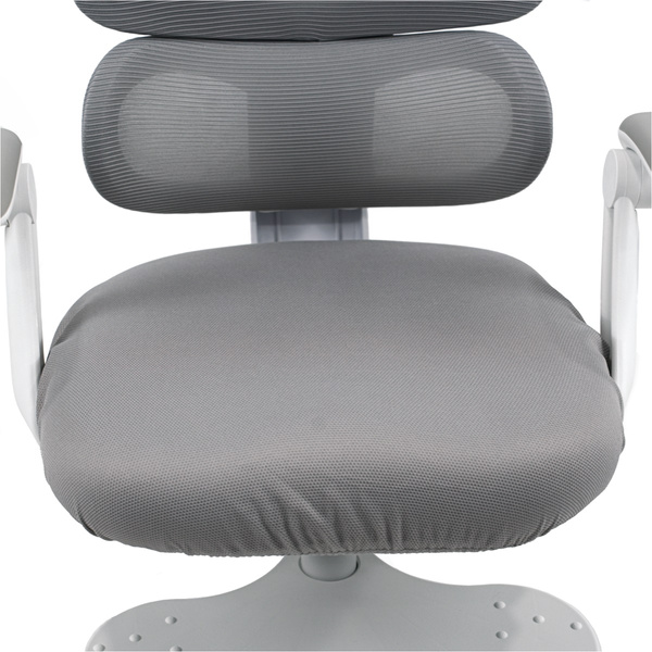 Fotel obrotowy Belivio OSKAR szary