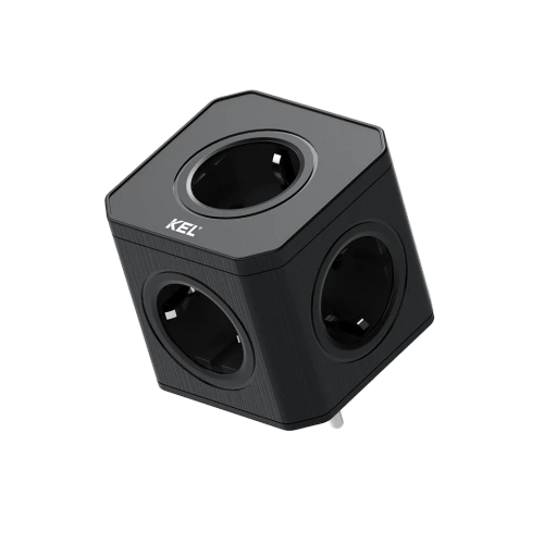 Rozgałęźnik KEL R-51S czarny W-00357