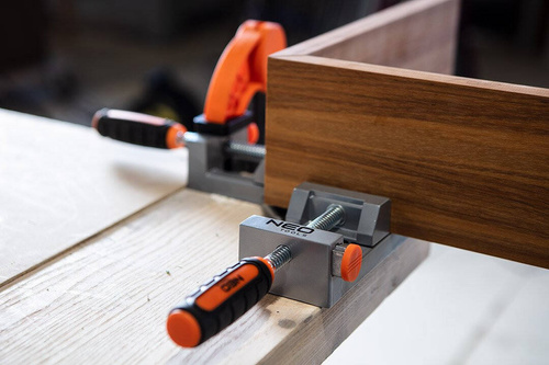 Ścisk narożnikowy podwójny Neo Tools 45-491