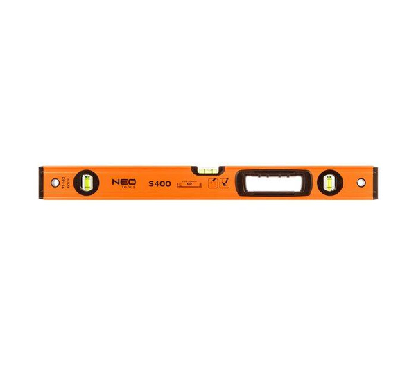 Poziomnica aluminiowa NEO Tools S 400, o długości 60 cm 71-142