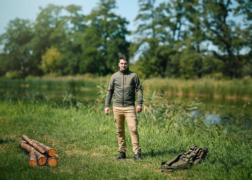 Spodnie robocze OUTDOOR, typu jogger, beżowe, NEO Tools 81-285-XXL