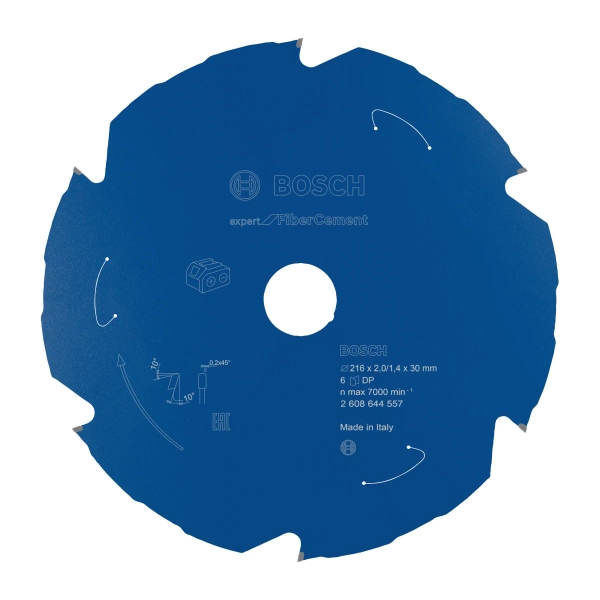 Tarcza do cięcia cementu 216x30 mm Bosch 2608644557