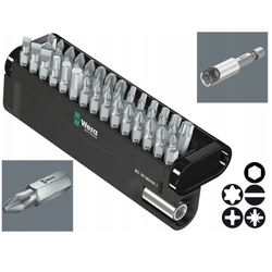 Zestaw bitów Wera 05057434001 + uchwyt Bit-Check 30 Metal 1