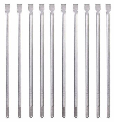 10-częściowy zestaw dłut płaskich SDS max, 600 mm Bosch 2608690238
