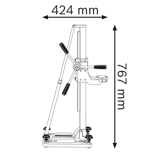Stojak wiertarski Bosch GCR 180 (0601190100)